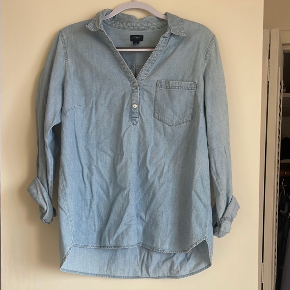 Light Blue Denim Shirt
